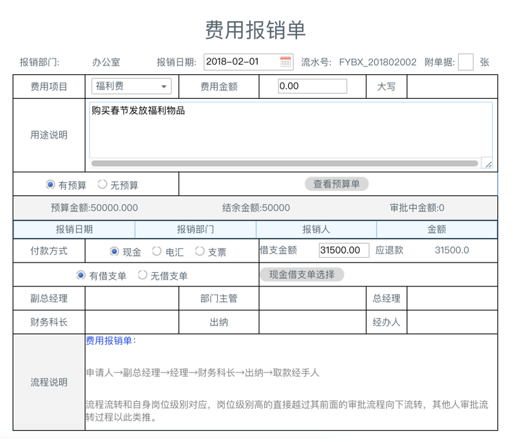 oa智能流程：表單關(guān)聯(lián)